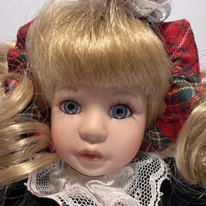 Marie Osmond Doll Tiny Tot Doll Cassidy With COA And Necklace NEW MIB